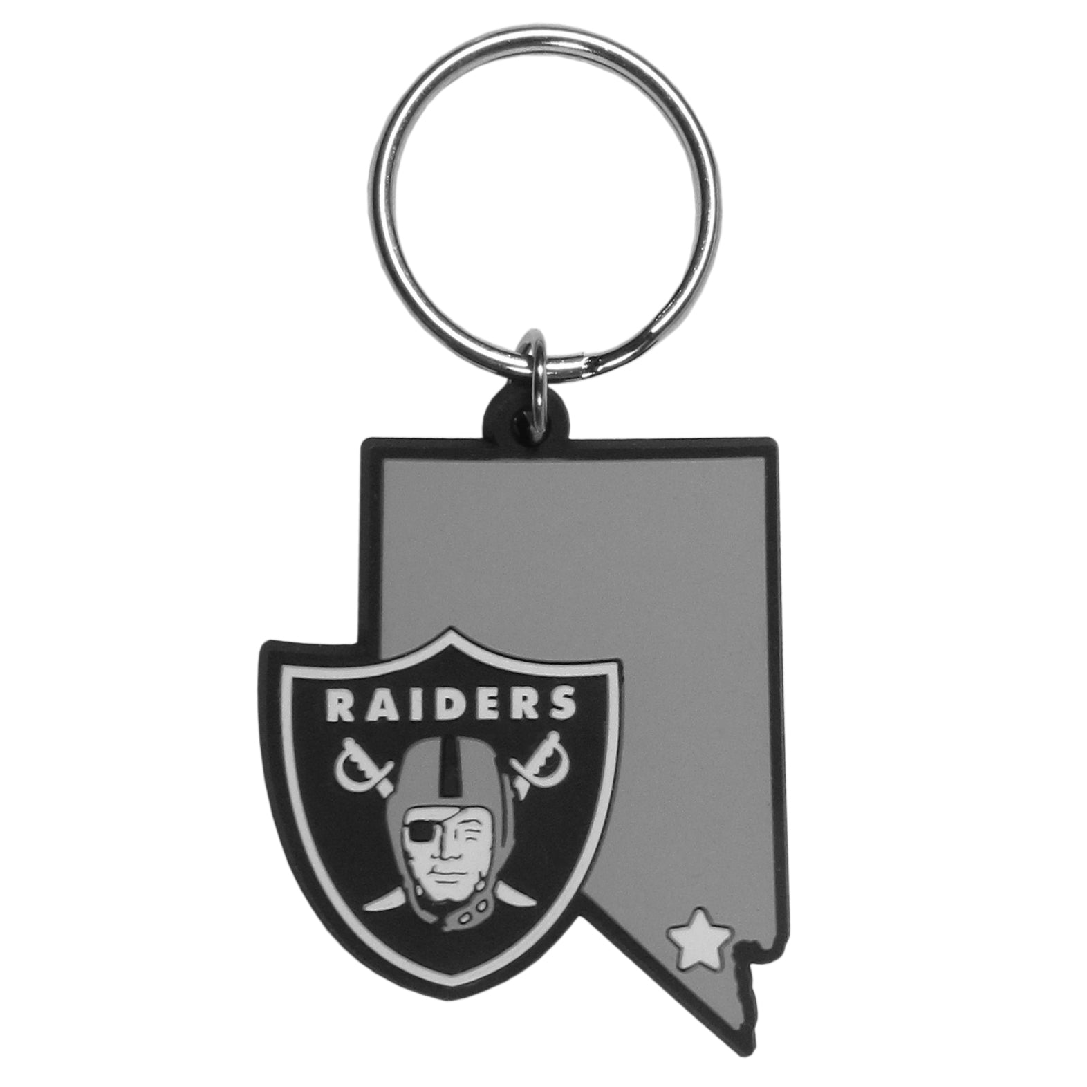 Las Vegas Raiders Home State Flexi Key Chain